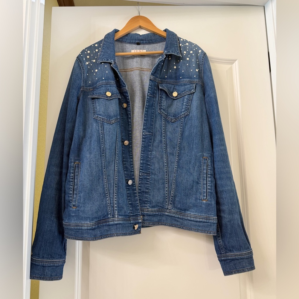 Denim Studded Jacket